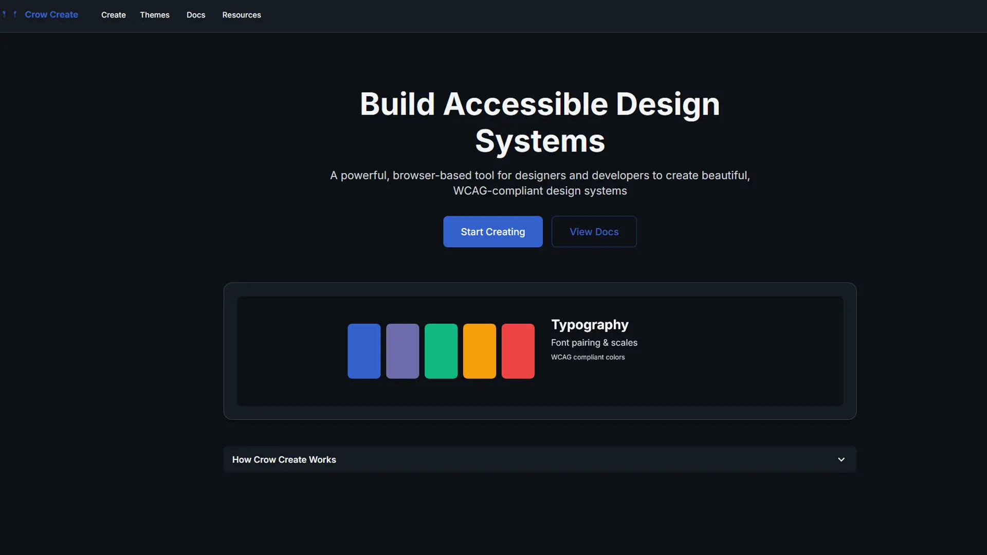 Crow Create screenshot 1